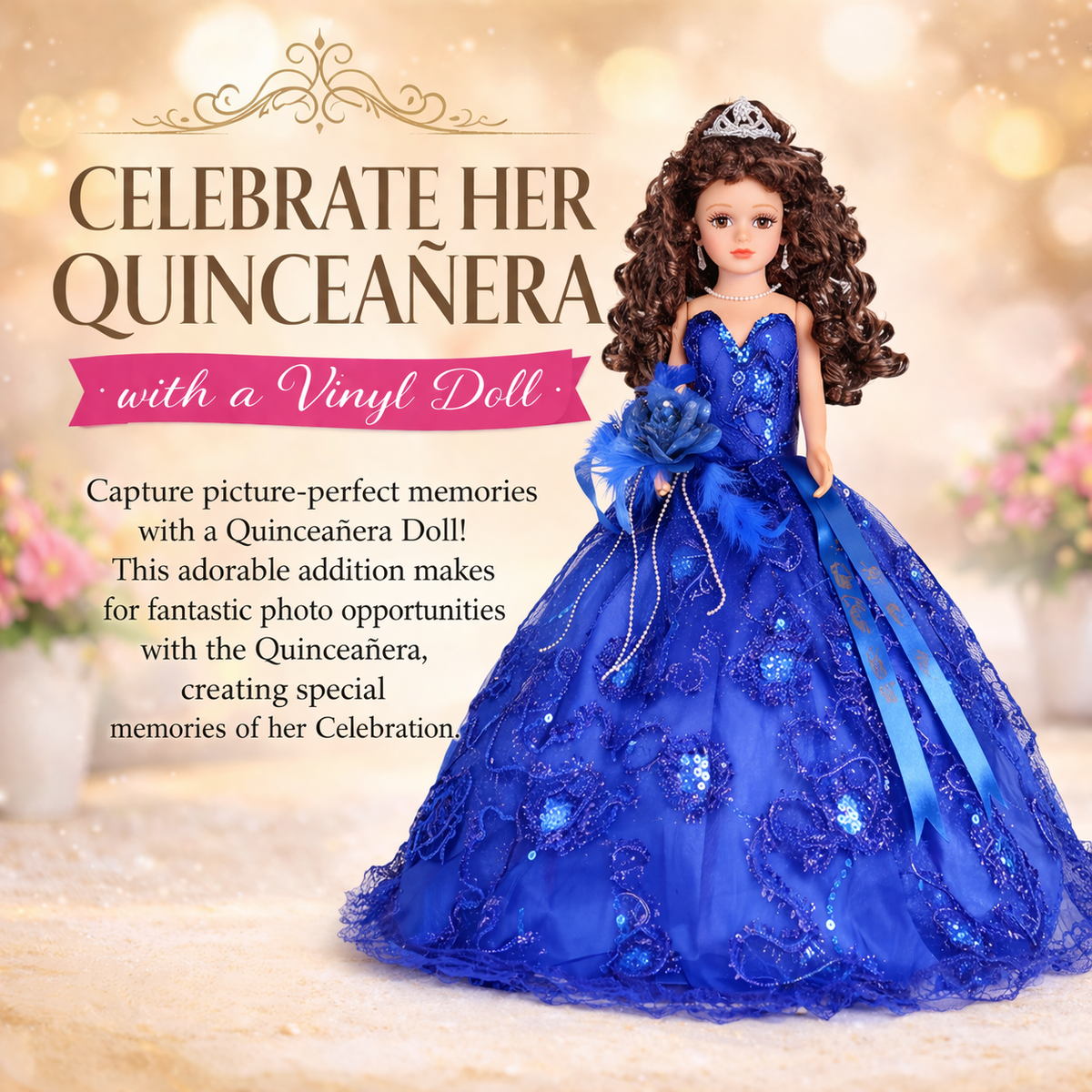 blue spring wedding guest dress Viktor&Rolf x Disney Collector Cinderella Doll From Matte Creations main image 0