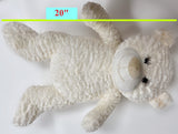20" Quince Bear With Ruffles