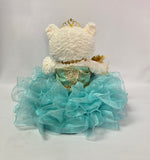 20" Quince Bear With Ruffles
