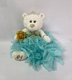 20" Quince Bear With Ruffles