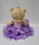 20" Quince Bear With Ruffles - ARC16832-5R Lavender (Made to Order)