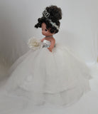 18" Precious Moments Doll With Tulle - ARC8421-1 White
