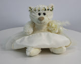 12" White Bear  - Beige (24pcs/Ctns) B09601N-2