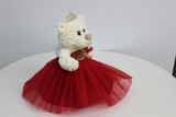 12" Quince Bear - B09631-14G Red