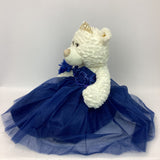 20" White Bear - B16631N-16 Navy Blue