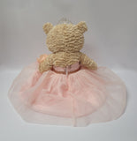 20" Quince Light Brown Bear With Embroidery "Mis 15 Anos" - B16632-29M Blush