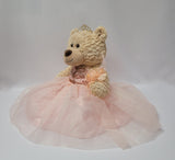 20" Quince Light Brown Bear With Embroidery "Mis 15 Anos" - B16632-29M Blush
