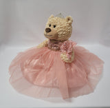 20" Quince Light Brown Bear With Embroidery "Mis 15 Anos" - B16632-30M Rose Gold