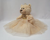 20" Quince Light Brown Bear With Embroidery "Mis 15 Anos" - B16632-34G  Champagne