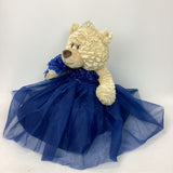 20" Sweet 16 Light Brown Bear With Embroidery "Sweet 16"- B16632A-16 Navy Blue