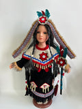 16" Porcelain Indian Doll D16781, Malati