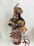16" Porcelain Indian Doll D16782, Chameli