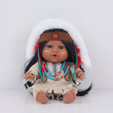 10" vinyl posable Native American dolls
