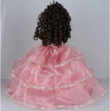 18" Sleeveless Umbrella Quince Dolls KB18724-30B Rose Gold