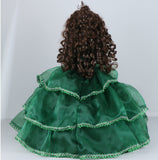 18" Sleeveless Umbrella Quince Dolls KB18724-33B Emerald Green
