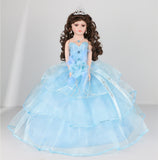 18" Sleeveless Umbrella Quince Dolls KB18724-4B Baby Blue