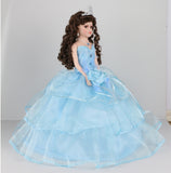 18" Sleeveless Umbrella Quince Dolls KB18724-4B Baby Blue
