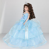 18" Sleeveless Umbrella Quince Dolls KB18724-4B Baby Blue