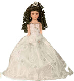 18" Quince Umbrella Dolls KB18725-1 White