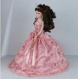 18" Quince Umbrella Dolls KB18725-30 Rose Gold