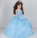 18" Quince Umbrella Dolls KB18725-4 Baby Blue