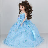 18" Quince Umbrella Dolls KB18725-4 Baby Blue