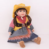 25" Vinyl Doll - COWGIRL   KK251054