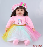 25" Vinyl Girl in Pink - KIRA KK25489