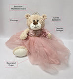 20" Light Brown Bear - B16632N-16 Navy blue