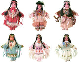 10" Porcelain Indian Doll, Little Cubs