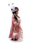Princess Native, 16" Porcelain Indian Doll D16612 - Kinnex Dolls | D16612 |