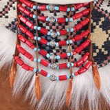 16" Indian Light Brown Bear With Embroidery - DB16832-1