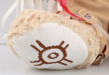 16" Indian Light Brown Bear With Embroidery - DB16832-2 - Kinnex Dolls | DB16832-2 |