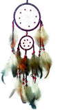 4"+2.5"D DREAMCATCHER W/BELLS (SET OF 6, 3 ASST'D COLOR) DC04083K - Kinnex Dolls | DC04083K |