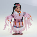 10" Porcelain Indian Doll, Little Cubs