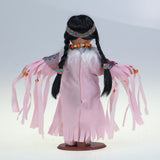 10" Porcelain Indian Doll, Little Cubs