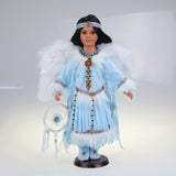 16" Porcelain Indian Doll D16763, Sonia