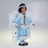 16" Porcelain Indian Doll D16763, Sonia