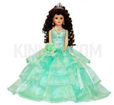 18" Sleeveless Umbrella Quince Dolls KB18724-25B Mint - Kinnex Dolls | KB18724-25B |