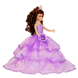 18" Sleeveless Umbrella Quince Dolls KB18724-5B Lavender - Kinnex Dolls | KB18724-5B |