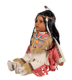 RATNA, 22" Vinyl INDIAN DOLL VM221129 - Kinnex Dolls | VM221129 |