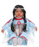 TANVI, 22" Vinyl INDIAN DOLL VM221130 - Kinnex Dolls | VM221130 |