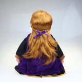 25" Princess Vinyl Girl in Blue VM251127