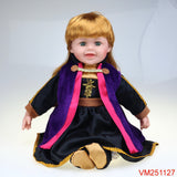 25" Princess Vinyl Girl in Blue VM251127