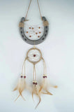 4.5"W Horseshoe Dreamcatcher (Set of 4) DC04404K