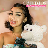 20" White Quince Bear "Mis 15 Anos" With Tulle Dress - ARC16831-30 Rose Gold (Made to Order)