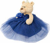 20" Quince Light Brown Bear With Embroidery "Mis 15 Anos" - B16632-16 Navy Blue
