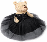 20" Quince Light Brown Bear With Embroidery "Mis 15 Anos" - B16632-17 Black