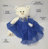 20" Quince Bear - B16631-4 Light Blue
