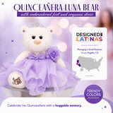 20" Sweet 16 White Bear With Embroidery "Sweet 16" - B16831A-15 Royal Blue